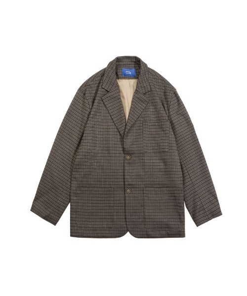 「FreeZone」 「JIECHAOFANG」テーラードジャケット F ブラウン メンズ_画像6