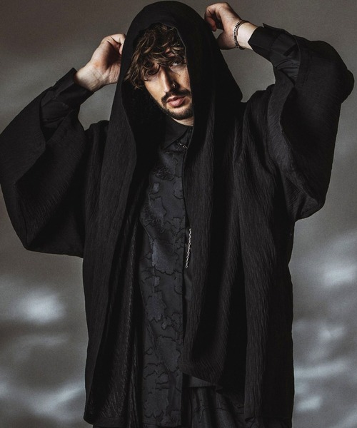 NO ID.（ノーアイディー） シャツ 「NO ID.」Drawstrings Layered