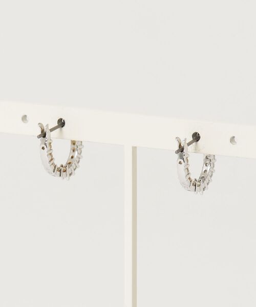 「SWAROVSKI」 ピアス（両耳用） ONE SIZE」 シルバー系その他 レディース_1