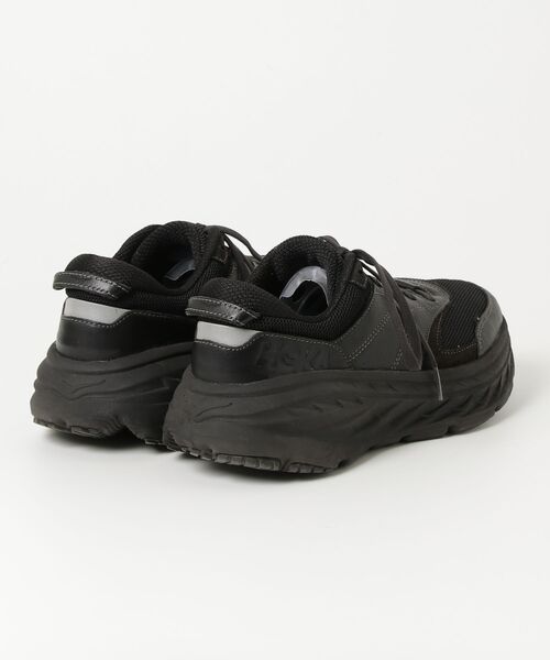 「HOKA」 BONDI L ローカットスニーカー 25cm ブラック レディース_画像2
