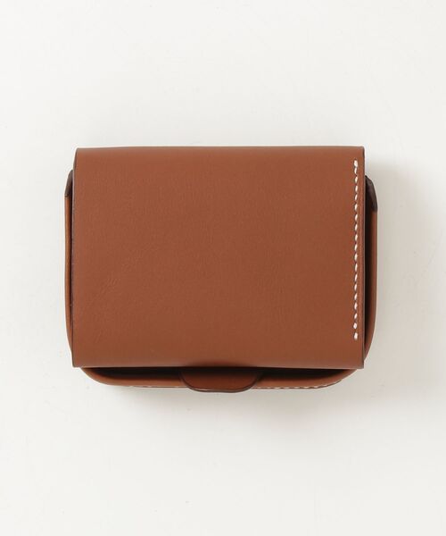 財布 box stitch trifold wallet メンズの画像