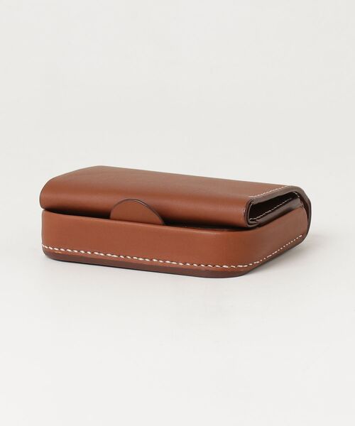 財布 box stitch trifold wallet メンズの画像