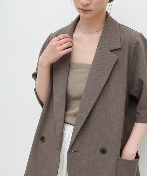 select MOCA（セレクトモカ） ジャケット テーラードジャケット リネン