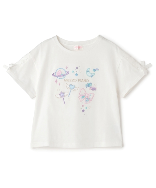 mezzopiano 半袖Tシャツ 135 レア mezzo piano tシャツ シャカシャカプラネット 半袖Tシャツ キッズ 子供