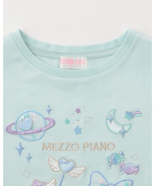 mezzo piano tシャツ シャカシャカプラネット 半袖Tシャツ キッズ 子供