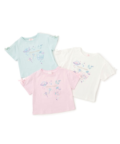 mezzo piano tシャツ シャカシャカプラネット 半袖Tシャツ キッズ 子供