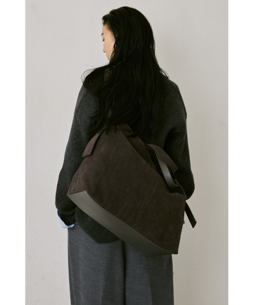 「un/neu」 2WAYバッグ FREE チャコールグレー レディース_画像7