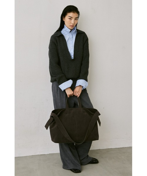「un/neu」 2WAYバッグ FREE チャコールグレー レディース_画像9