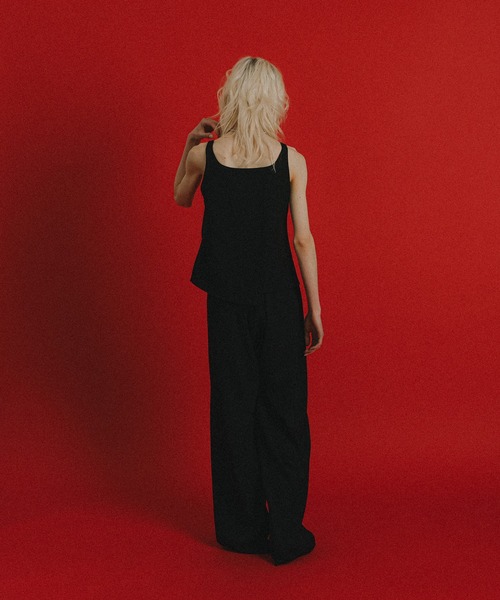 et.UNiVER パンツドレス Oblique cross top pants set : ZOZOTOWN