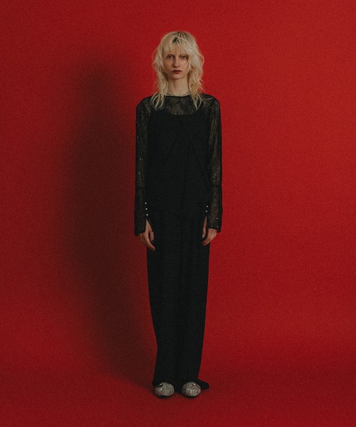 et.UNiVER パンツドレス Oblique cross top pants set : ZOZOTOWN