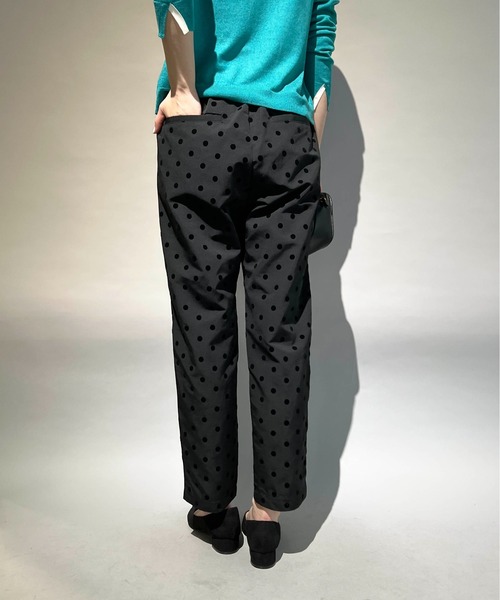 「PICCIN」 スラックス S ネイビー レディース_画像4
