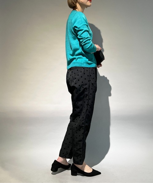 「PICCIN」 スラックス S ネイビー レディース_画像5