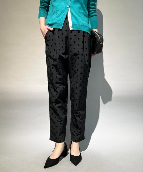 「PICCIN」 スラックス S ネイビー レディース_画像7