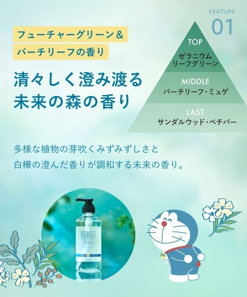 BOTANIST（ボタニスト） シャンプー 「数量限定」BOTANIST ドラえもん