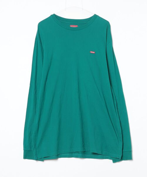 Supreme（シュプリーム） ワンポイント長袖Tシャツ X-LARGE グリーン 
