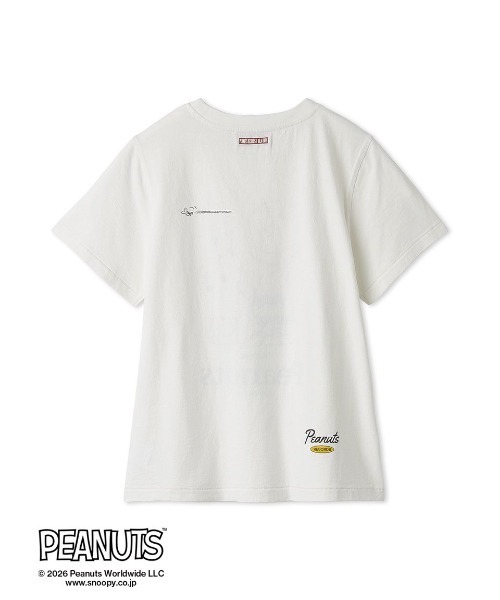 Mila Owen（ミラオーウェン） tシャツ 半袖 「PEANUTS RECORDS