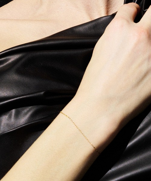 ブレスレット 「les bon bon」victoria nova blaceret/ヴィクトリア ノヴァ ブレスレットlong BOB1001の画像