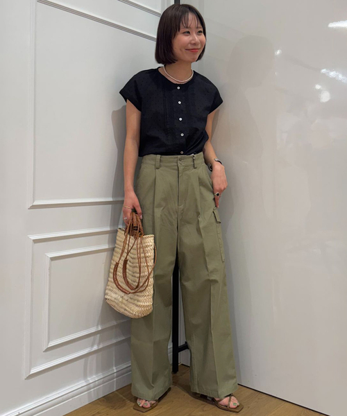 SLOBE IENA（スローブイエナ） ワイドパンツ カーゴパンツ 「追加