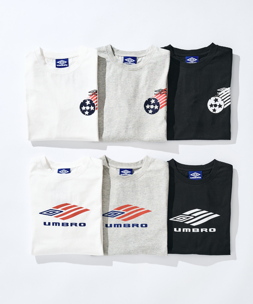 umbro（アンブロ） tシャツ UMBRO×417 USA26 BALL LOGO TEE メンズ