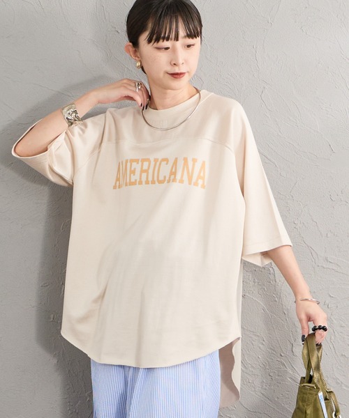 新品24SS アメリカーナ AMERICANA Football T-Shirt AMERICANA（アメリカーナ） tシャツ 「WEB限定」「Americana