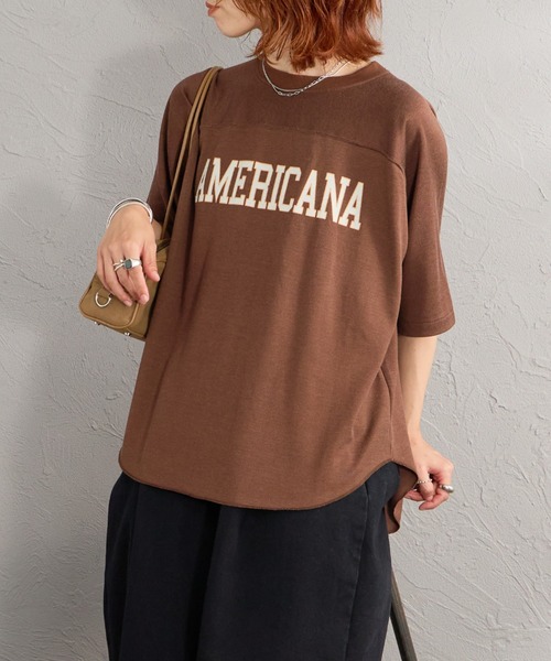 AMERICANA（アメリカーナ） tシャツ 半袖 「WEB限定」「Americana