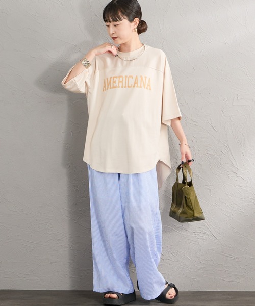 AMERICANA（アメリカーナ） tシャツ 半袖 「WEB限定」「Americana