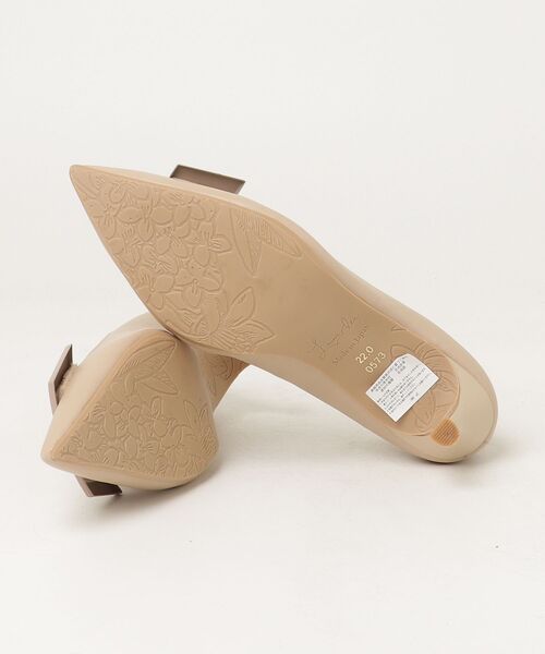 「Launa lea」 パンプス 22.0cm ベージュ レディース_画像3