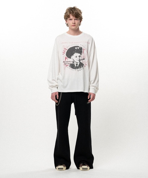 KAMIYA tシャツ LEARN THE CORRECT FORM” L/S T-shirt メンズ