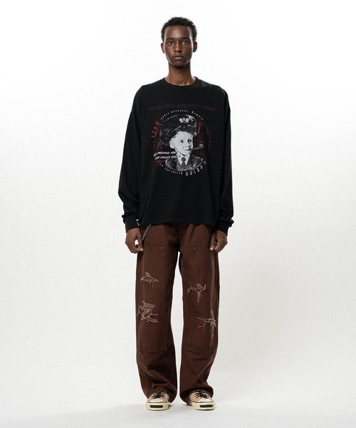 KAMIYA tシャツ LEARN THE CORRECT FORM” L/S T-shirt メンズ