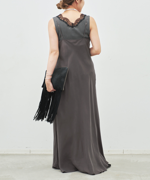 Deuxieme Classe（ドゥーズィエムクラス） ワンピース Cupro Camisole