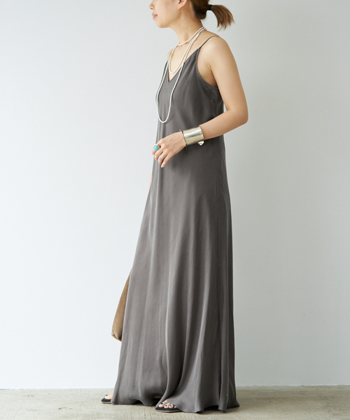 Deuxieme Classe（ドゥーズィエムクラス） ワンピース Cupro Camisole