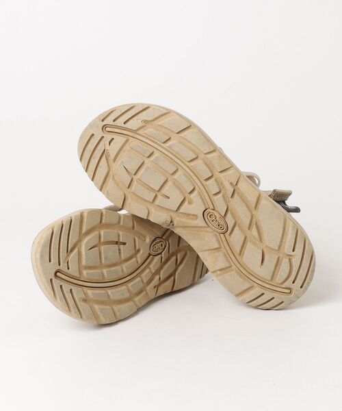 「Chaco」 フラットサンダル 23cm ベージュ レディース_画像3