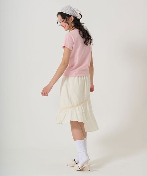 「TINA:JOJUN」 フレアスカート M クリーム レディース_画像7