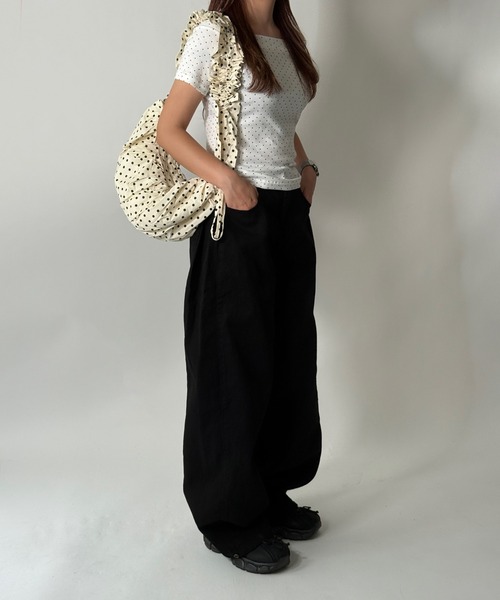 「by muni:r」 パンツ SMALL ベージュ レディース_画像4