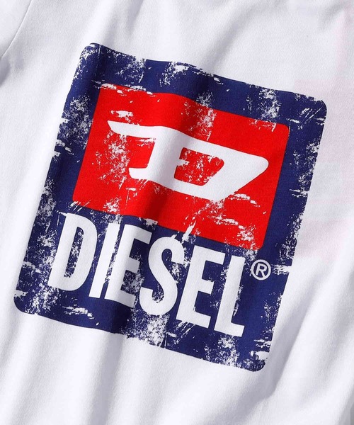 「DIESEL KIDS」 「KIDS」半袖Tシャツ 12Y ホワイト キッズ_画像6