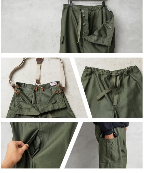 MILITARY（ミリタリー） パンツ 実物 新品 デッドストック ベルギー軍