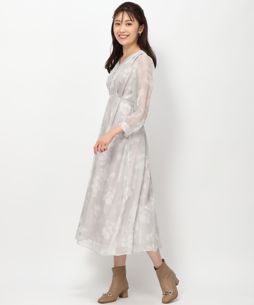 「MISCH MASCH」 長袖ワンピース S アイボリー レディース_画像6