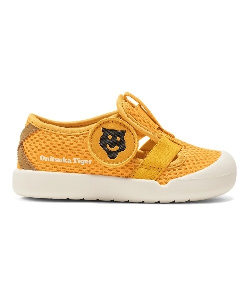 【新品】Onitsuka Tiger イエロー スニーカー　キッズスニーカー Onitsuka Tiger（オニツカタイガー） 「KIDS」ローカットスニーカー 13