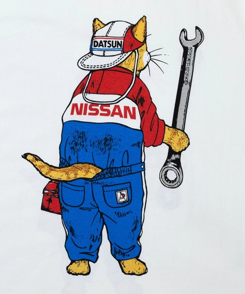 金欠緊急値下げ　NISSAN✖️go slow caravan 激レアコラボ go slow caravan（ゴースローキャラバン） tシャツ NISSAN × gsc USA/C