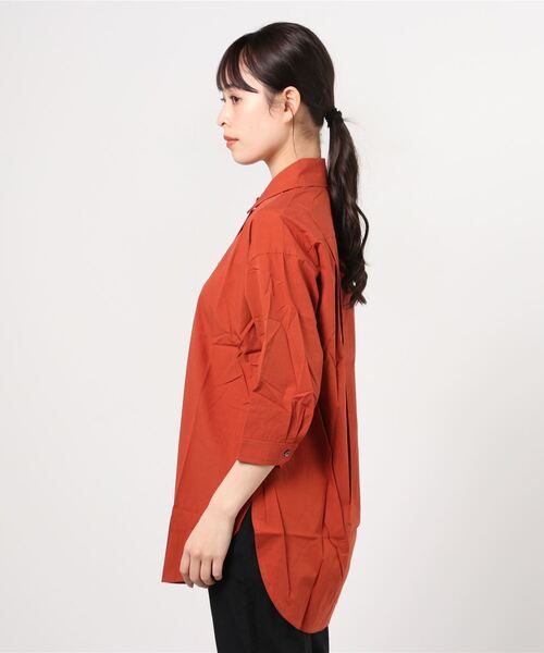 シャツ ブラウス DOMENICO+SAVIO SIDE SLIT SHIRT