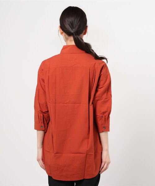 レディース シャツ ブラウス DOMENICO+SAVIO SIDE SLIT SHIRT｜zozo｜05