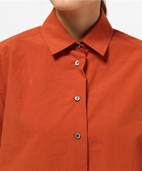 ブラウス シャツ DOMENICO+SAVIO SIDE SLIT SHIRT レディース DOMENICO+SAVIO ブラウス シャツ SIDE SLIT SHIRT レディース