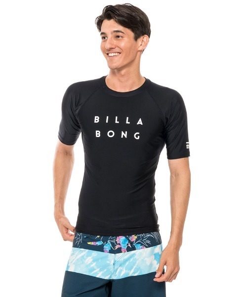 ラッシュガード Billabong メンズ Round Neck 半袖 ラッシュガード ビラボン 水着 ロゴ Zozotown Paypayモール店 通販 Paypayモール