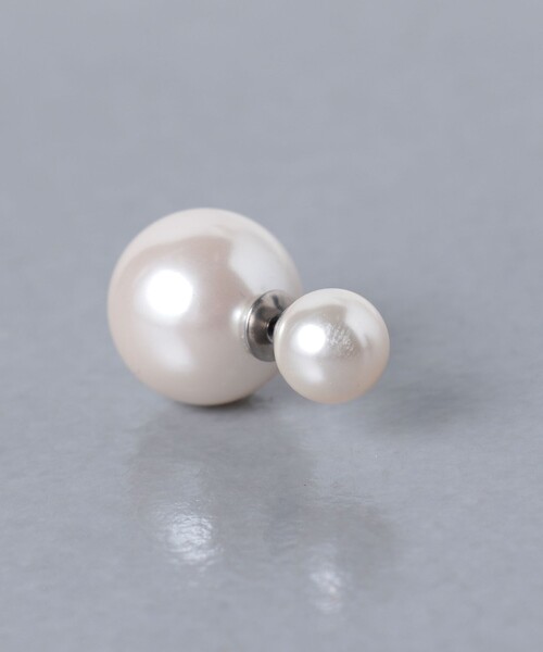 MAYU 3フェイクパール片耳ピアス 片耳用 MAYU]3パールピアス(片耳のみ) | KOBUNSHA SELECT SHOP | [MAYU