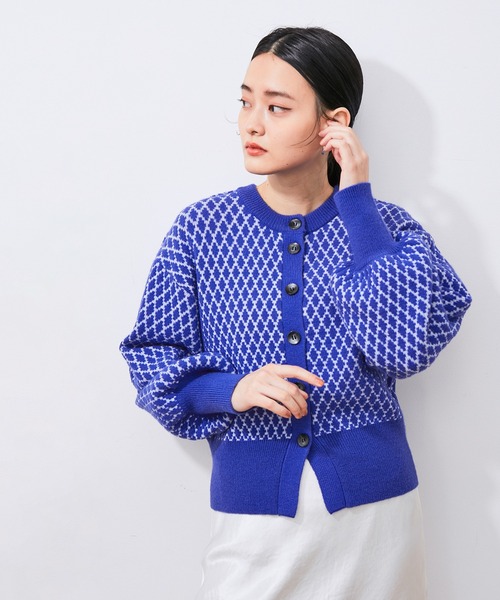 Adam et Rope&#39; - 今期　S/S  新品　タグ付き未開封　アダムエロペ　2wayカーディガン 2WAYスウェットニットカーディガン（カーディガン/ボレロ