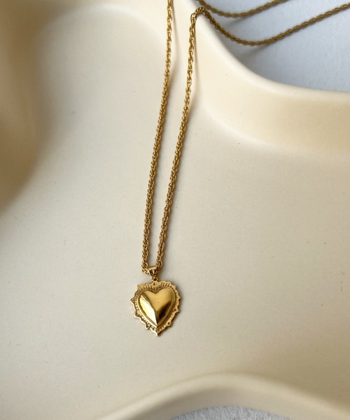 ALEXIA STAM（アリシアスタン） ネックレス Heart Necklace Gold 