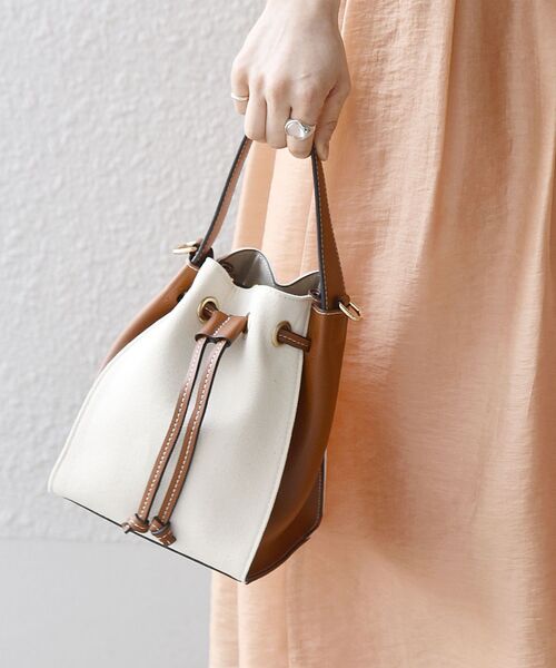 ショルダーバッグ バッグ Ships Any キャンバス 2way ドローストリング ワンハンドル バッグ Zozotown Paypayモール店 通販 Paypayモール