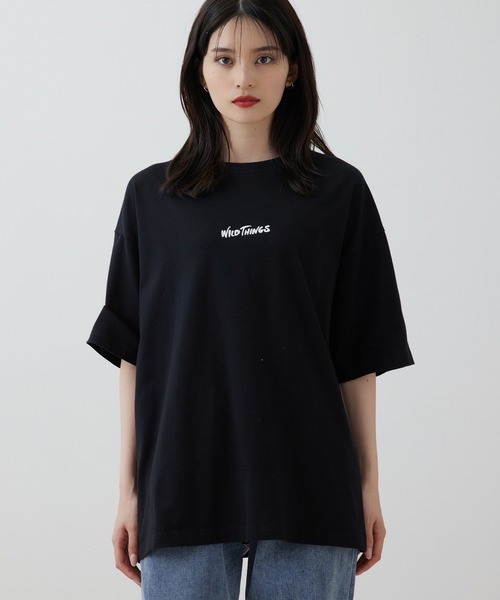 JUNRED tシャツ Tシャツ KEN KAGAMI×WILD THINGS コラボTシャツ