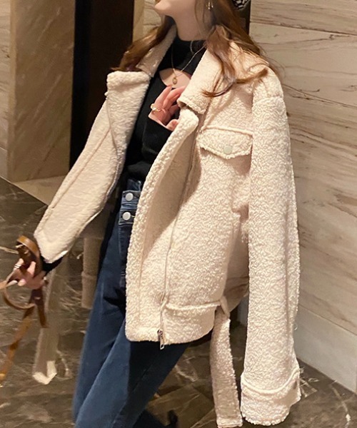 gossip!ロサンゼルス ニット セーター フロントオープンデザインニット