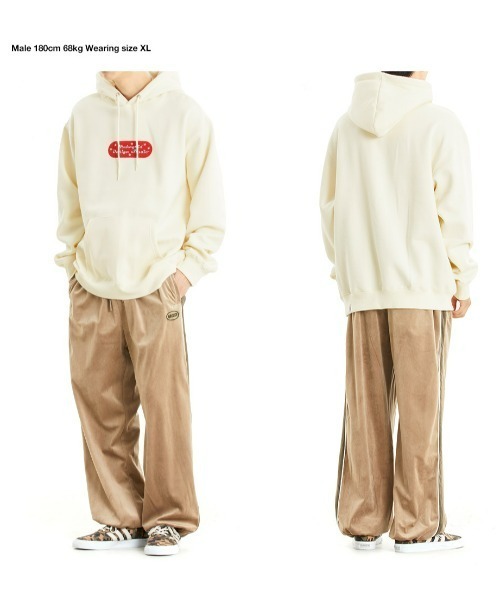 パーカー 「mahagrid/マハグリッド」GALAXY LOGO HOODIE//ギャラクシーロゴデザイン プルオーバーパーカー レディース メンズ mahagrid/マハグリッド』GALAXY LOGO HOODIE//ギャラクシーロゴ